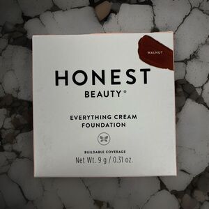 Honest Beauty Everything Cream Foundation 0.31 oz Walnut Buildable Blendable